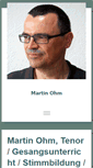 Mobile Screenshot of martinohm.net